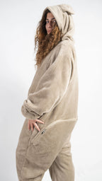 Peony Comfort Onesie - Light Beige