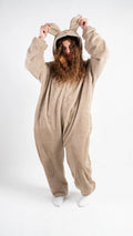 Peony Comfort Onesie - Light Beige