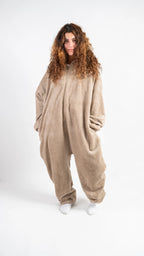 Peony Comfort Onesie - Light Beige