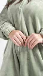 Peony Comfort Onesie - Mint Green