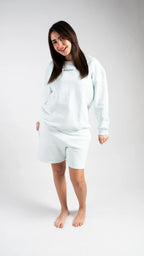 Peony Home Ease Short Set - Light Blue