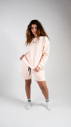 Peony Home Ease Short Set - Salmon