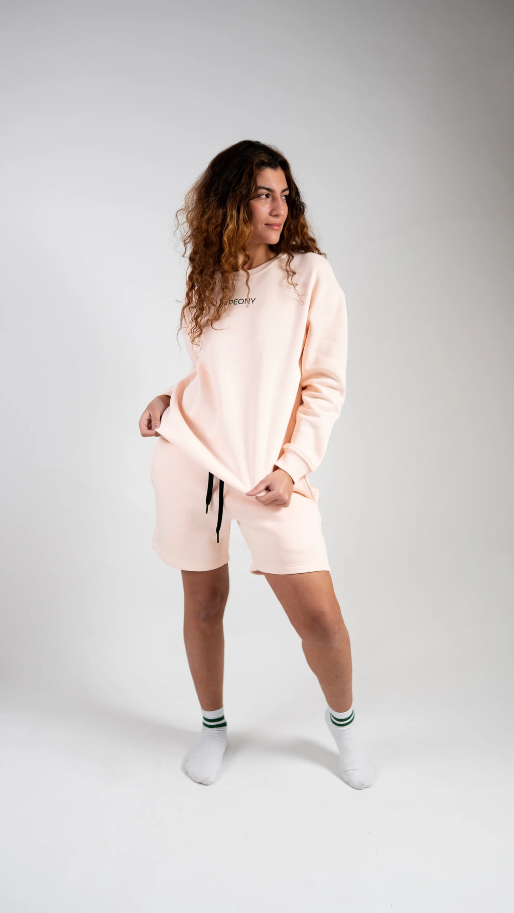 Peony Home Ease Short Set - Salmon