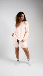 Peony Home Ease Short Set - Salmon