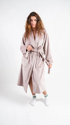 Peony Robe - Beige