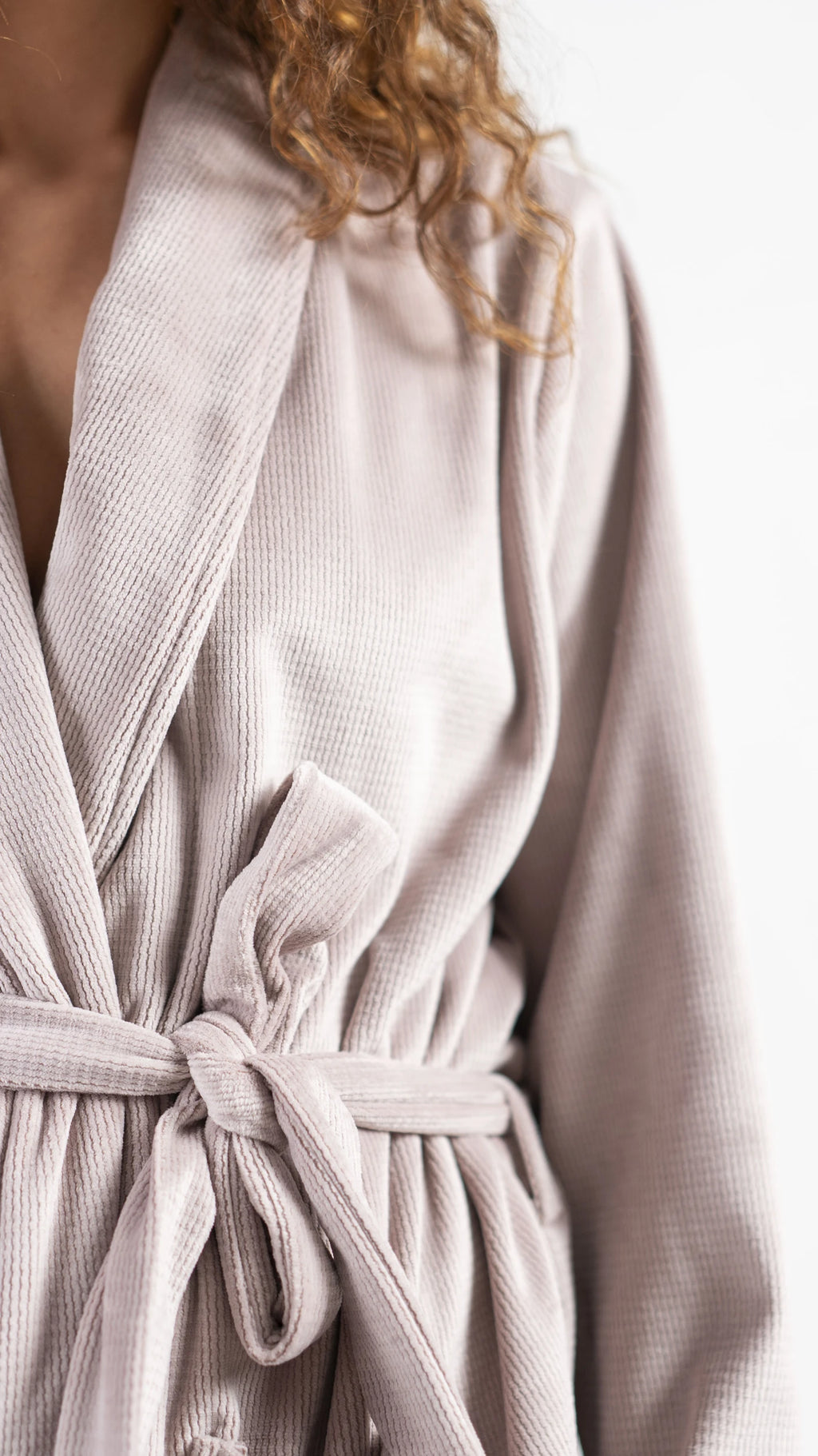 Peony Robe - Beige
