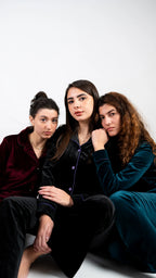 Peony Velvet Sleep Set - Janzari