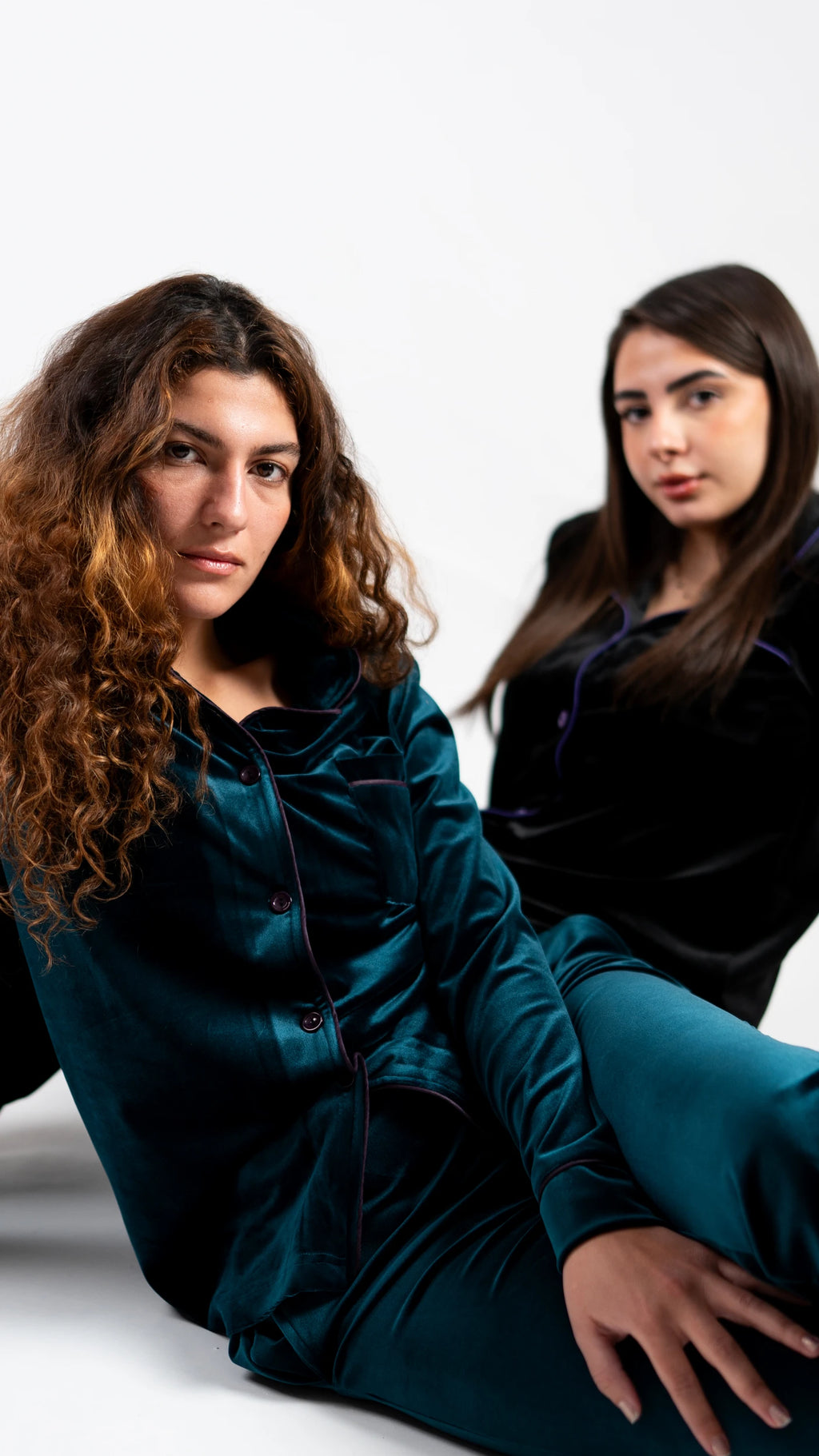 Peony Velvet Sleep Set - Janzari