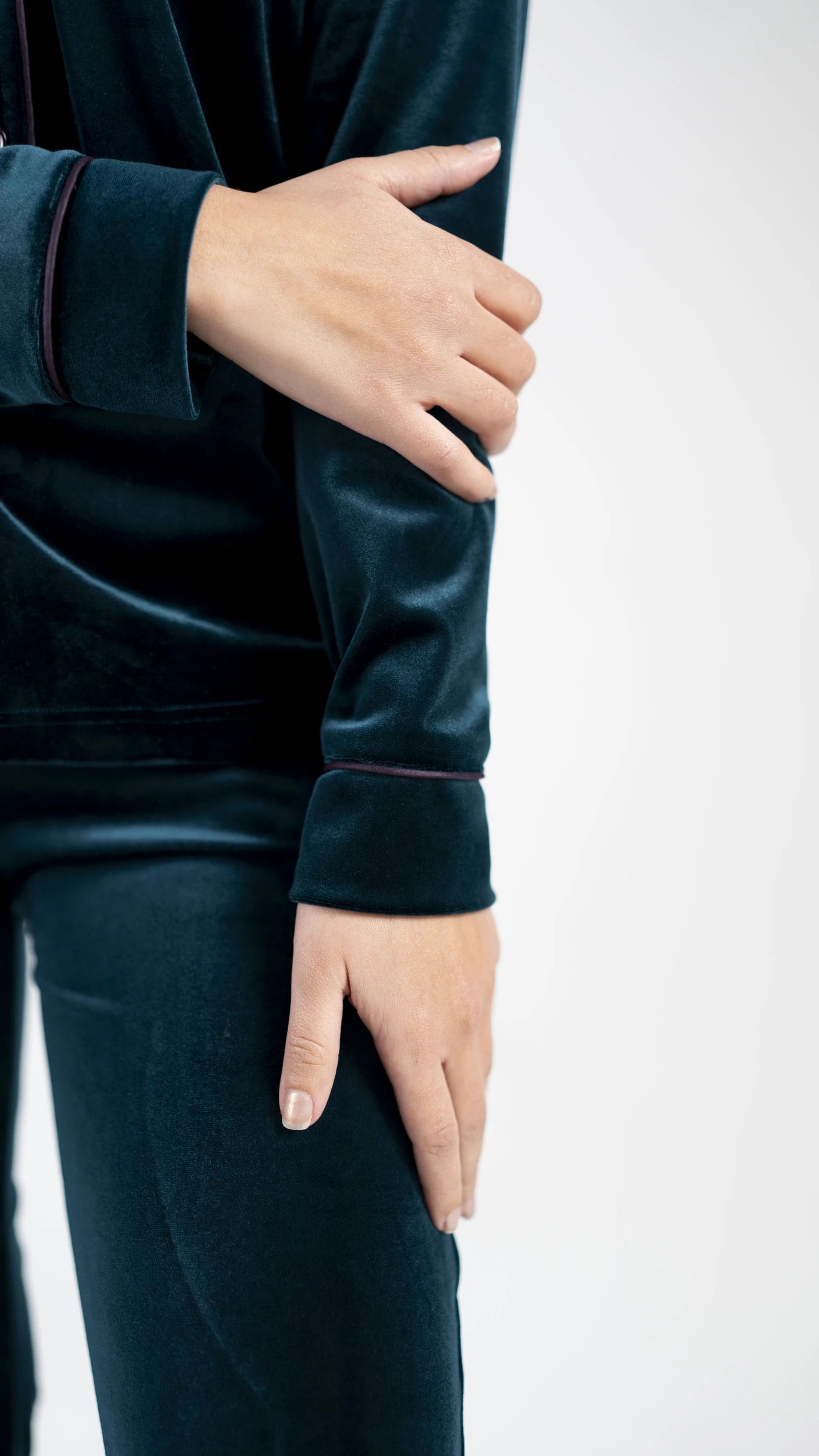 Peony Velvet Sleep Set - Janzari